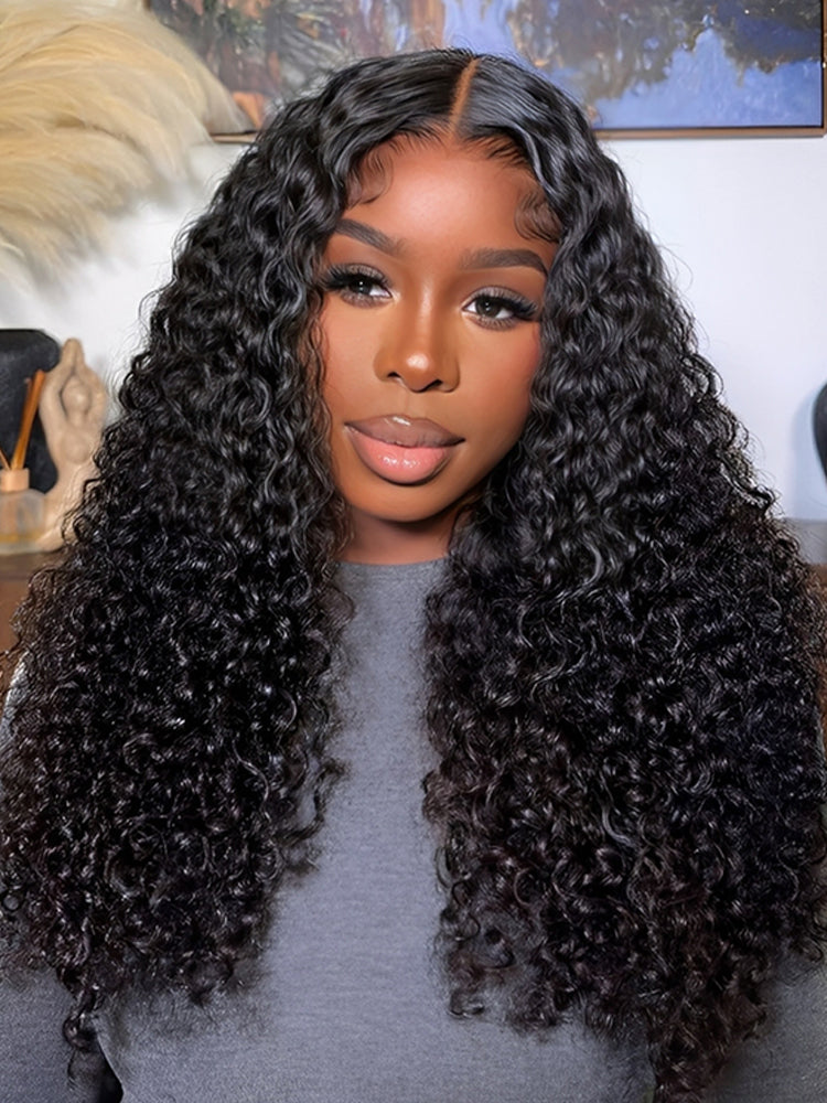 Kenya - Perruque Jerry Curly - HD Lace - 200% - 250 % - 300%
